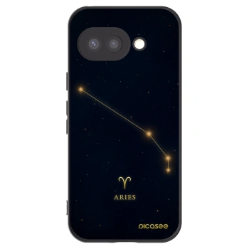 Picasee crna silikonska maskica za Google Pixel 9a - ARIES