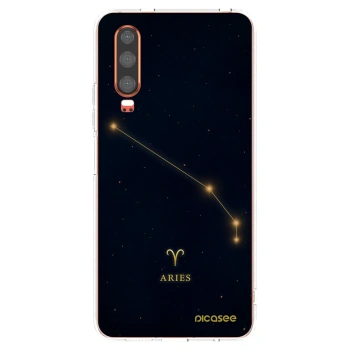 Picasee silikonska prozirna maskica za Huawei P30 - ARIES