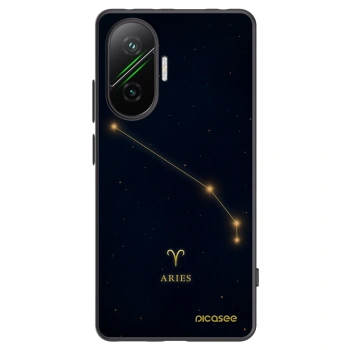 Picasee crna silikonska maskica za Xiaomi Poco F7 Pro 5G - ARIES