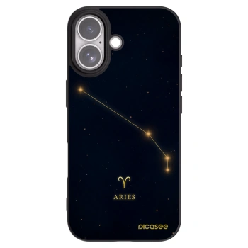 Picasee crna silikonska maskica za Apple iPhone 17 - ARIES