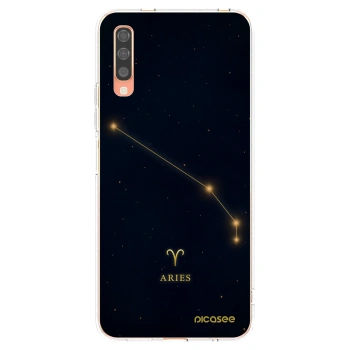 Picasee silikonska prozirna maskica za Samsung Galaxy A70 A705F - ARIES