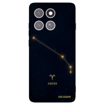 Picasee crna silikonska maskica za Motorola Edge 60 Pro - ARIES