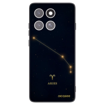 Picasee crna silikonska maskica za Motorola Edge 60 Fusion - ARIES