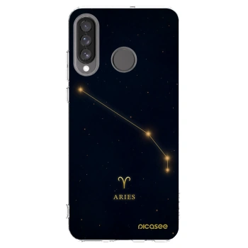 Picasee silikonska prozirna maskica za Huawei P30 Lite - ARIES