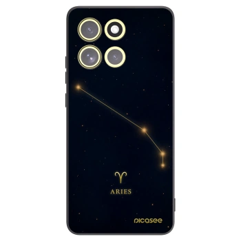 Picasee crna silikonska maskica za Motorola Moto G86 Power 5G - ARIES