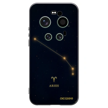 Picasee crna silikonska maskica za Xiaomi 17 Ultra - ARIES