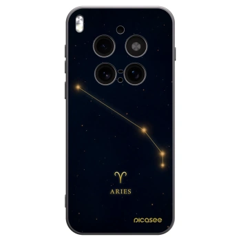 Picasee crna silikonska maskica za Vivo X300 Pro - ARIES