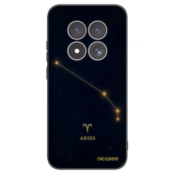 Picasee crna silikonska maskica za Xiaomi Redmi Note 15 Pro 5G - ARIES