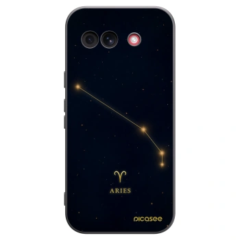 Picasee crna silikonska maskica za Google Pixel 10a - ARIES