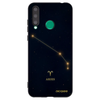 Picasee crna silikonska maskica za Honor 20 Lite - ARIES