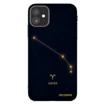 Picasee silikonska prozirna maskica za Apple iPhone 11 - ARIES