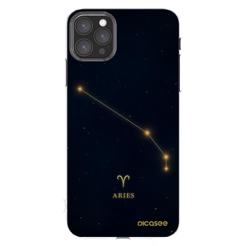 Picasee silikonska prozirna maskica za Apple iPhone 11 Pro Max - ARIES