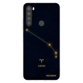 Picasee silikonska prozirna maskica za Xiaomi Redmi Note 8 - ARIES