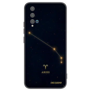 Picasee crna silikonska maskica za Huawei Nova 5T - ARIES