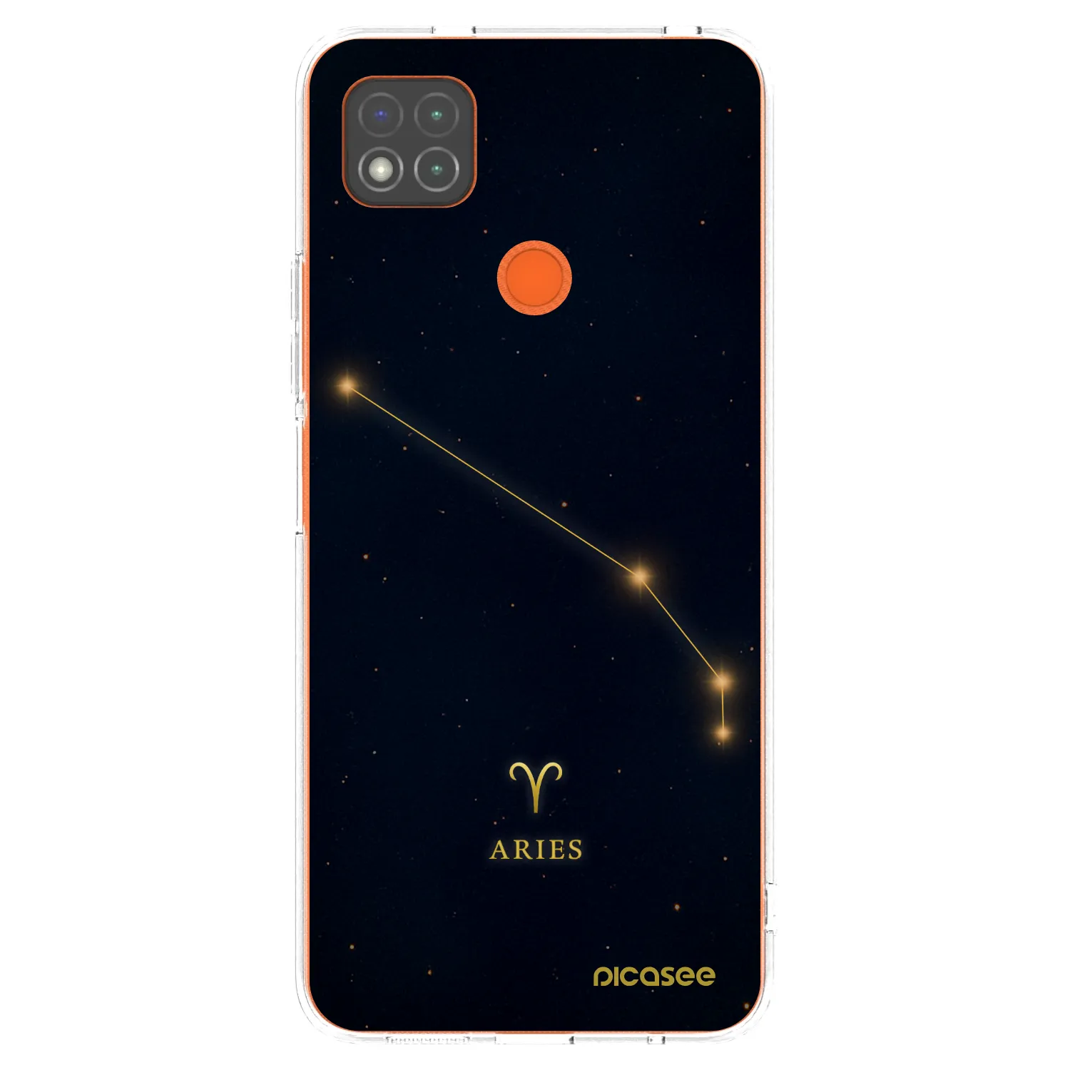 Picasee silikonska prozirna maskica za Xiaomi Redmi 9C - ARIES