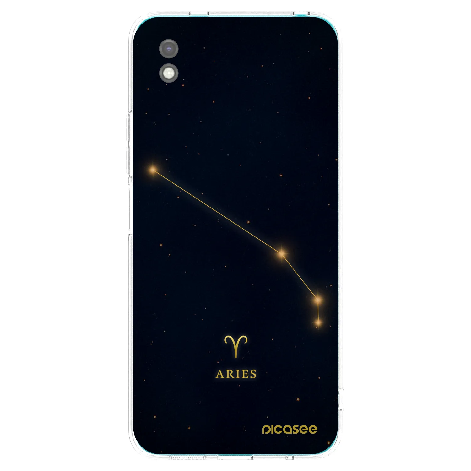 Picasee crna silikonska maskica za Xiaomi Redmi 9A - ARIES
