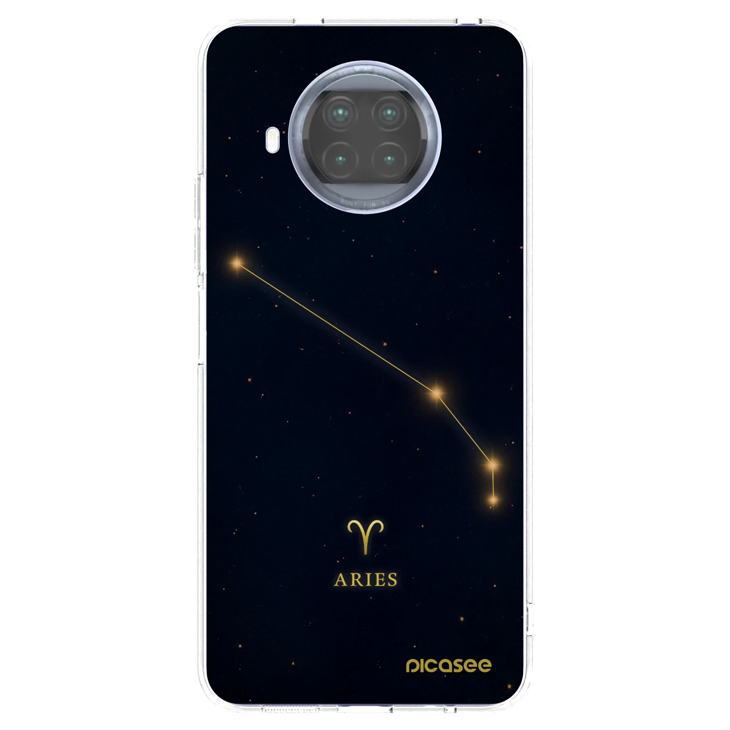 Picasee silikonska prozirna maskica za Xiaomi Mi 10T Lite - ARIES