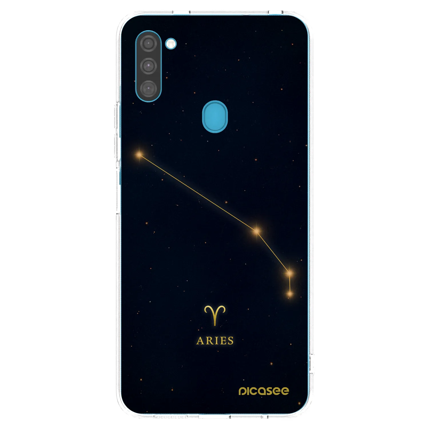 Picasee silikonska prozirna maskica za Samsung Galaxy M11 - ARIES