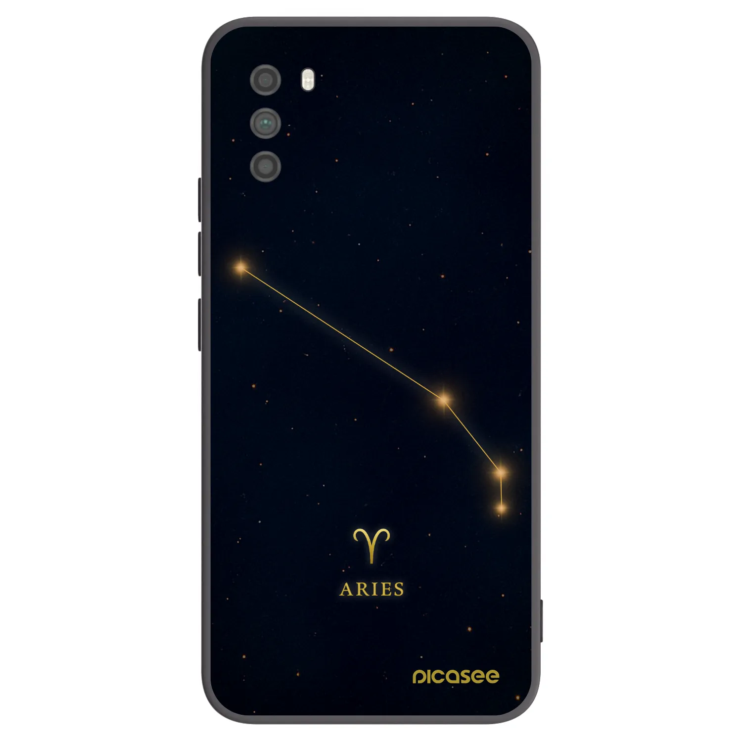 Picasee crna silikonska maskica za Xiaomi Poco M3 - ARIES