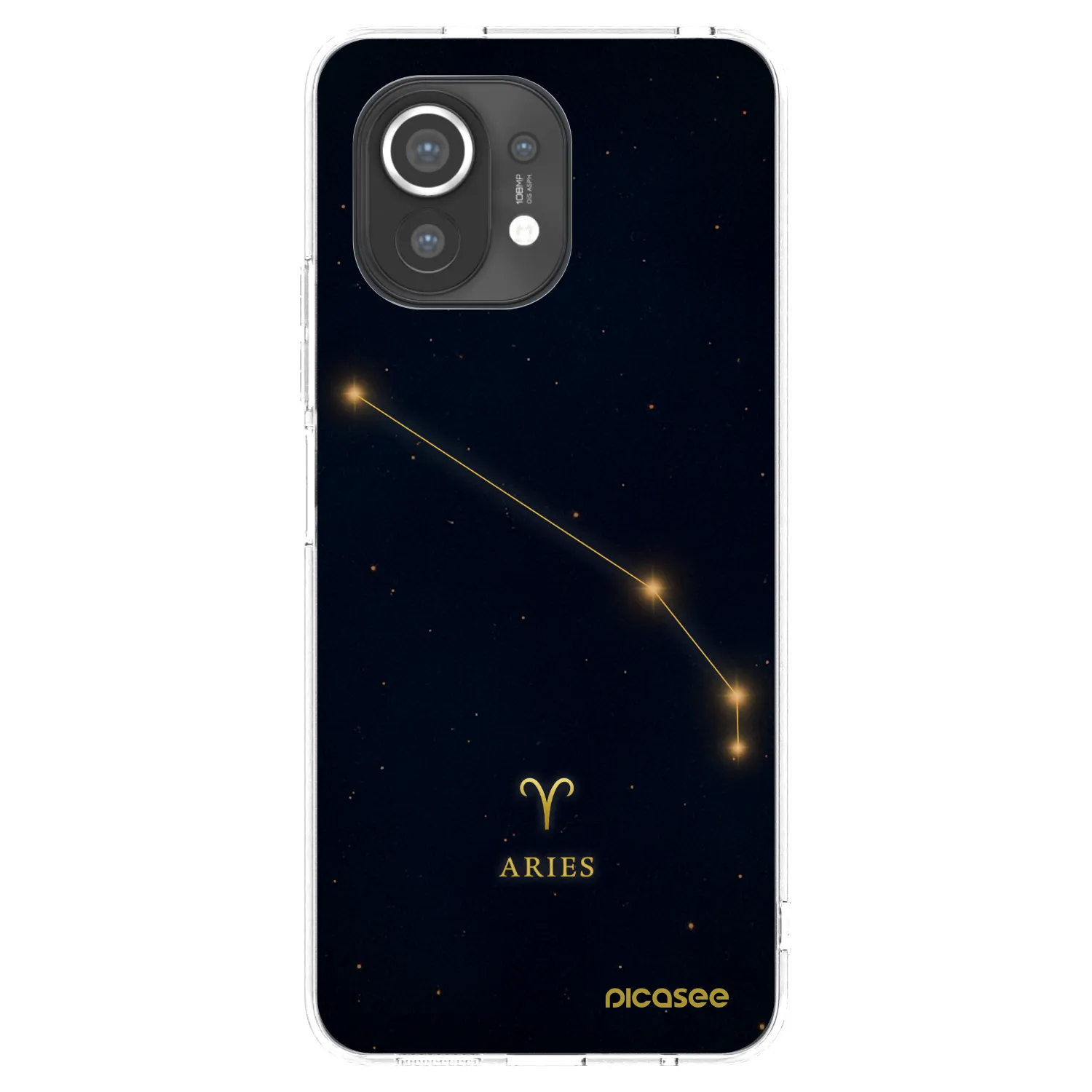 Picasee silikonska prozirna maskica za Xiaomi Mi 11 - ARIES