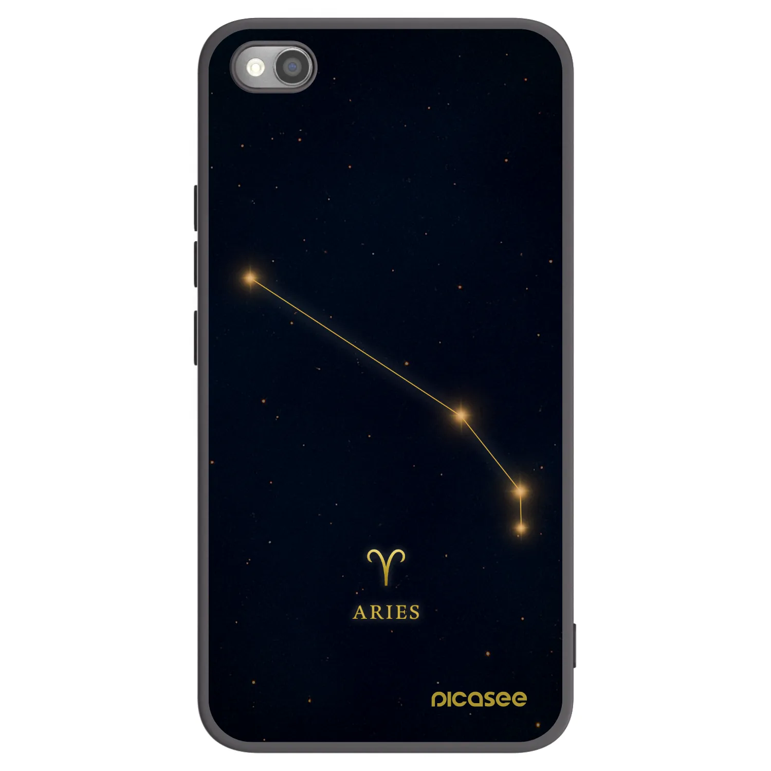 Picasee crna silikonska maskica za Xiaomi Redmi Note 11S 5G - ARIES