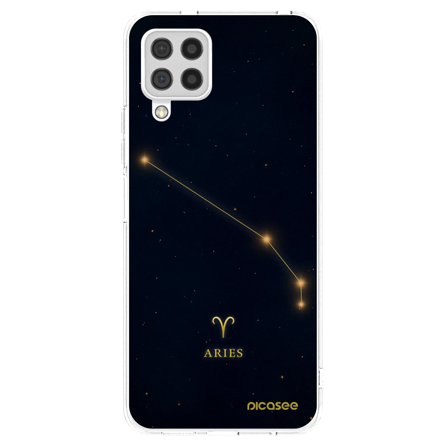 Picasee silikonska prozirna maskica za Samsung Galaxy A22 A225F 4G - ARIES