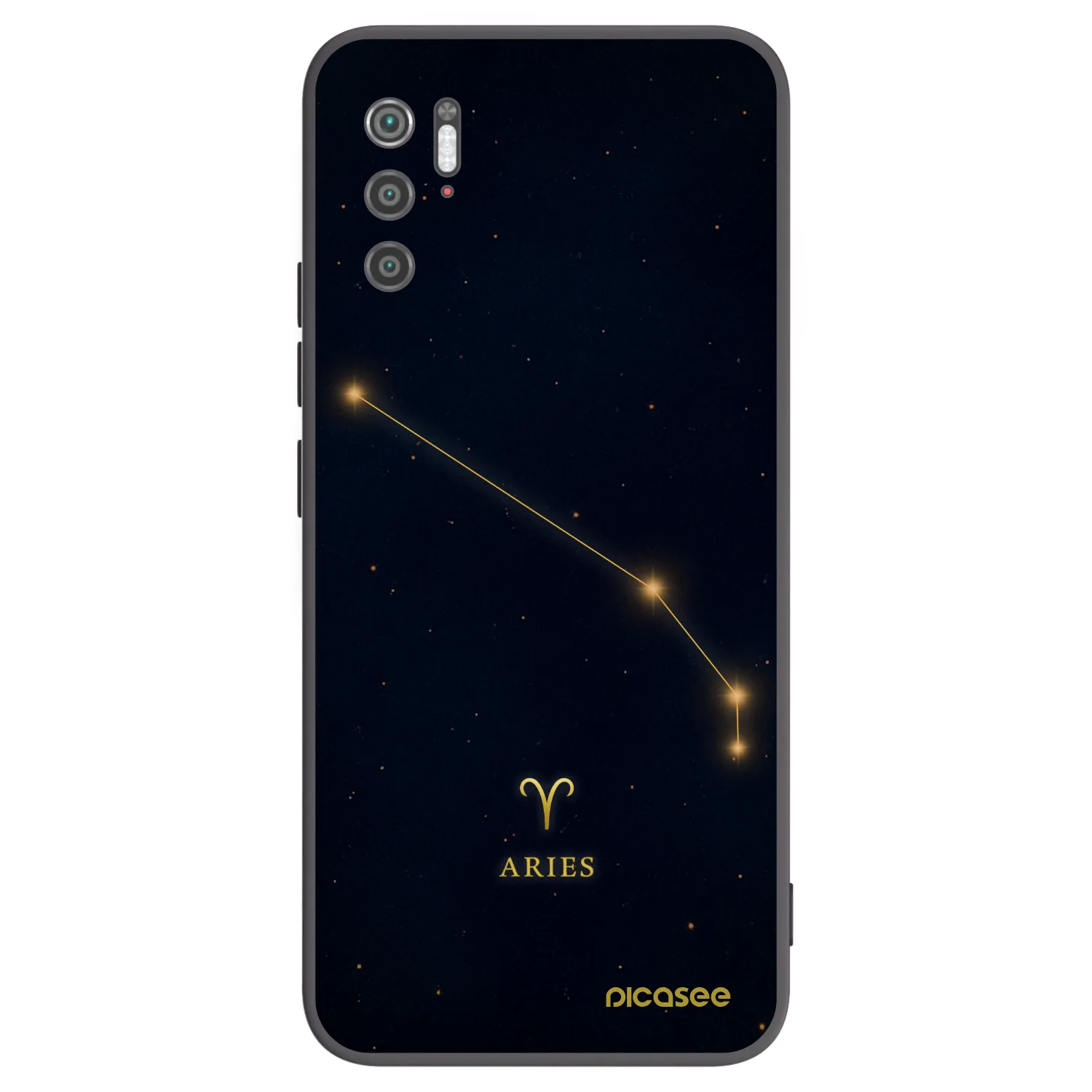 Picasee crna silikonska maskica za Xiaomi Poco M3 Pro 5G - ARIES