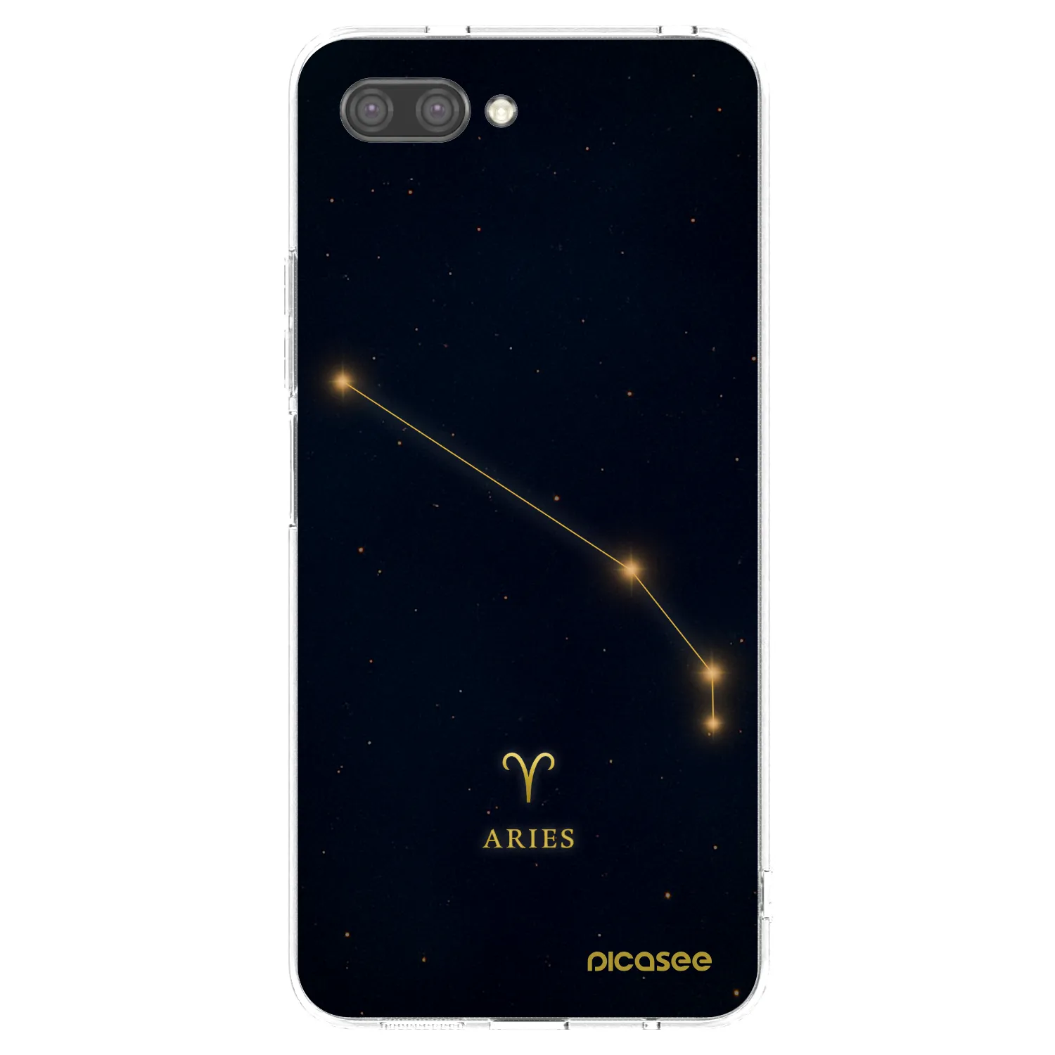 Picasee silikonska prozirna maskica za Honor 10 - ARIES
