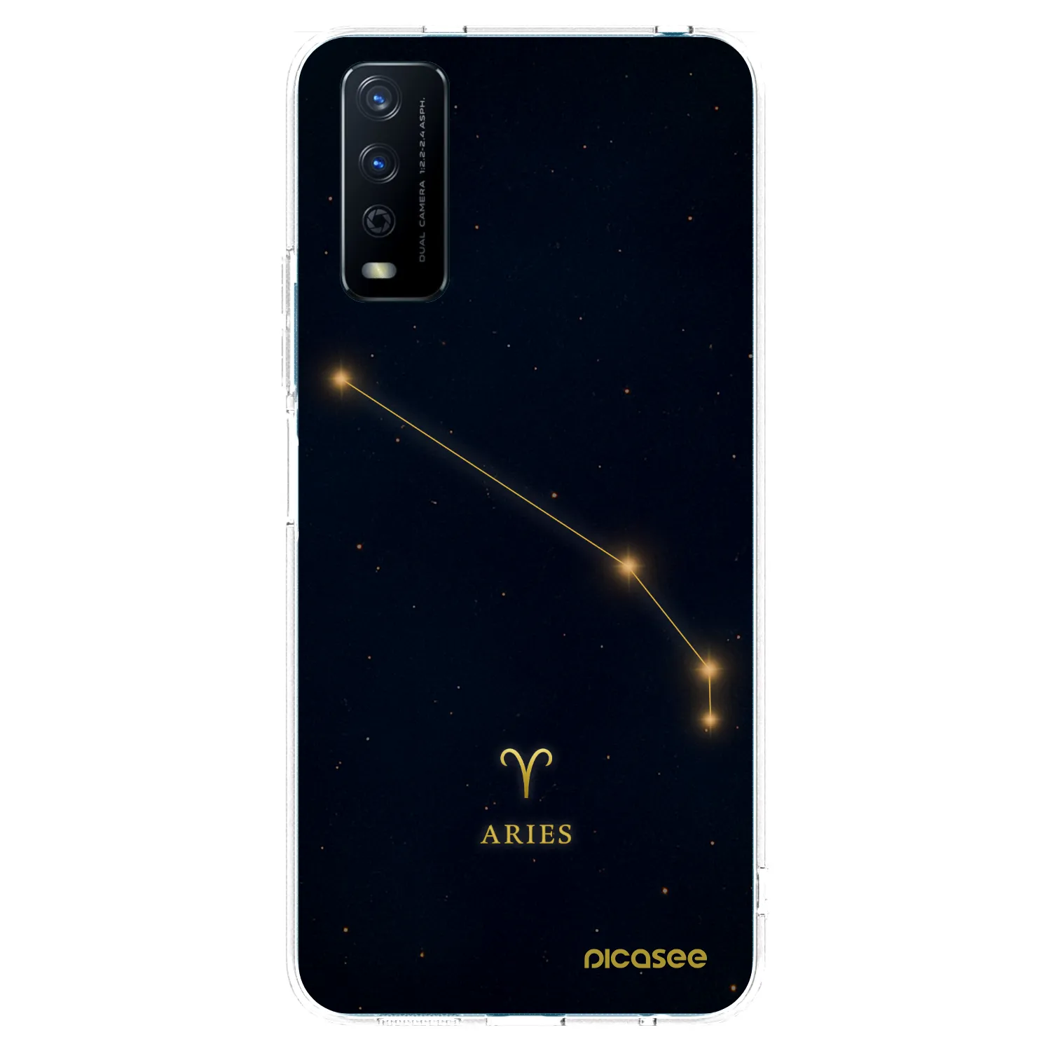 Picasee silikonska prozirna maskica za Vivo Y11s - ARIES