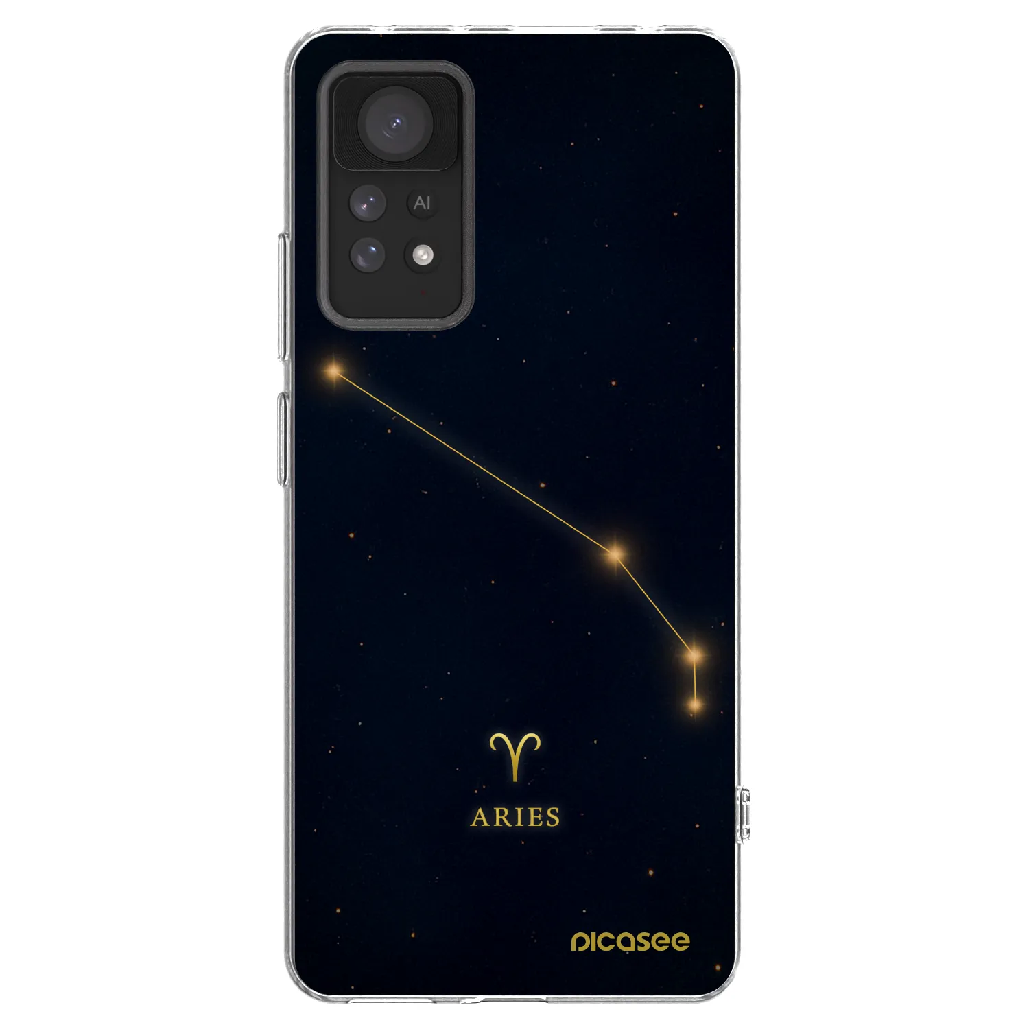 Picasee silikonska prozirna maskica za Xiaomi Redmi Note 11 Pro 5G - ARIES