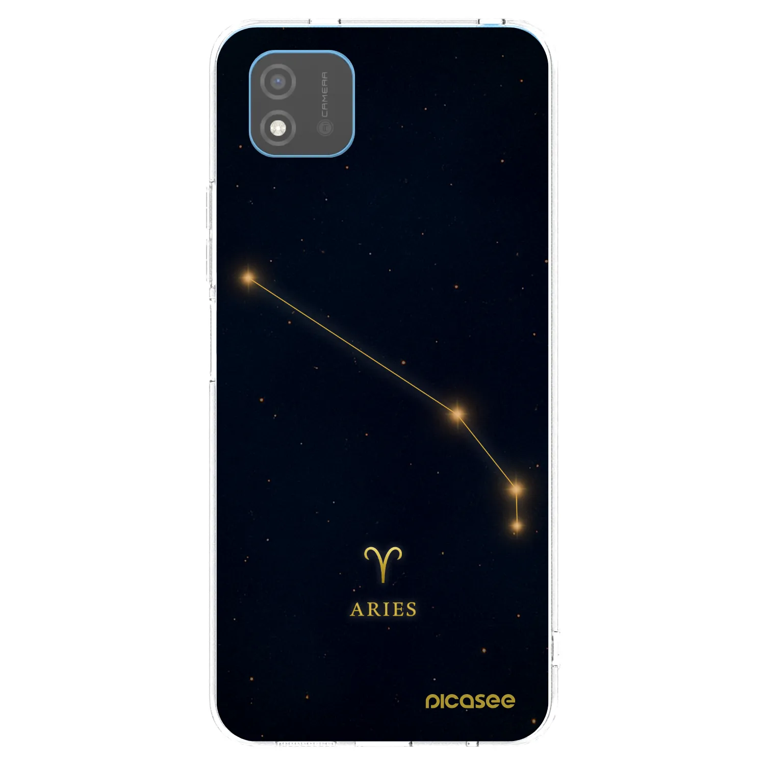 Picasee silikonska prozirna maskica za Realme C11 (2021) - ARIES