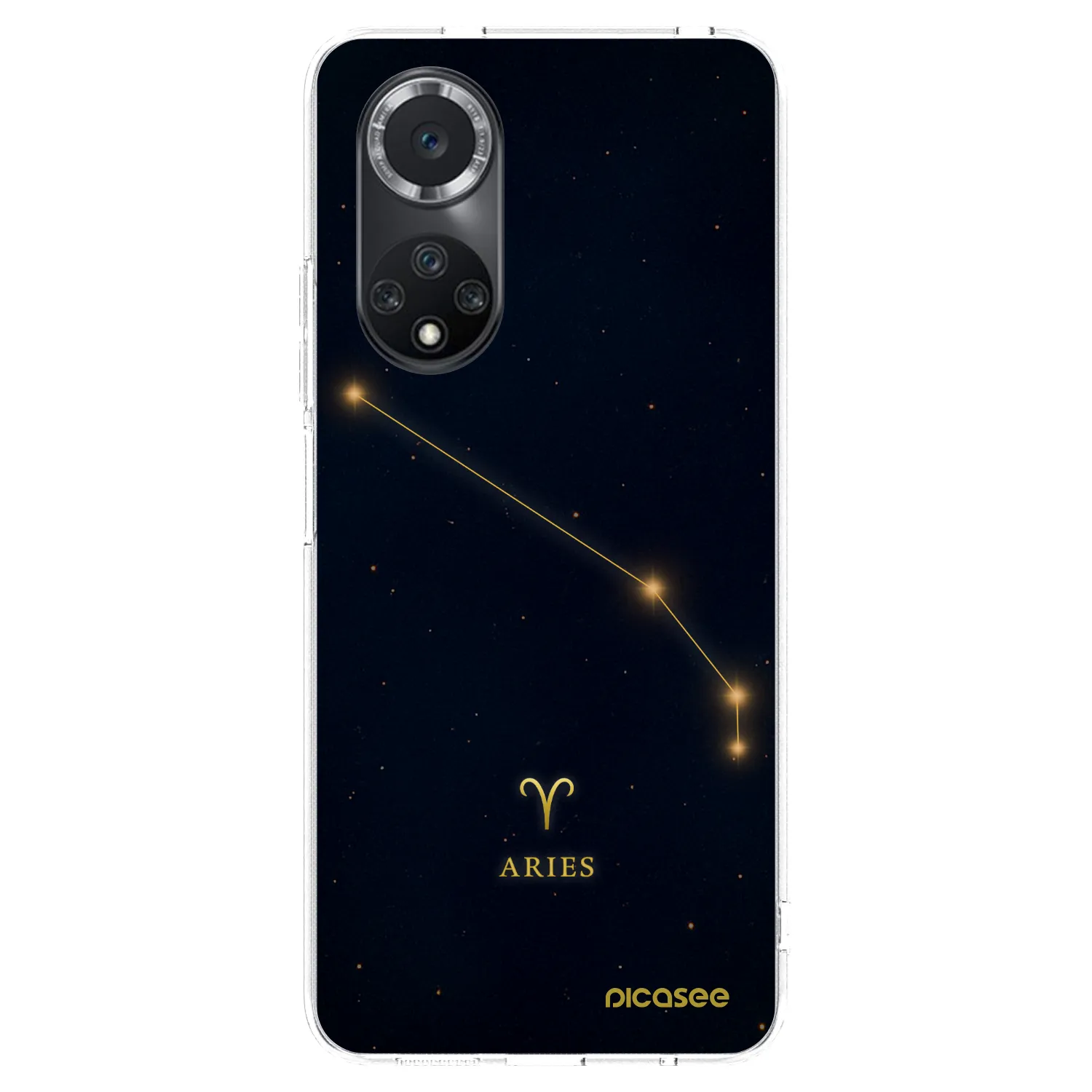 Picasee silikonska prozirna maskica za Huawei Nova 9 SE - ARIES