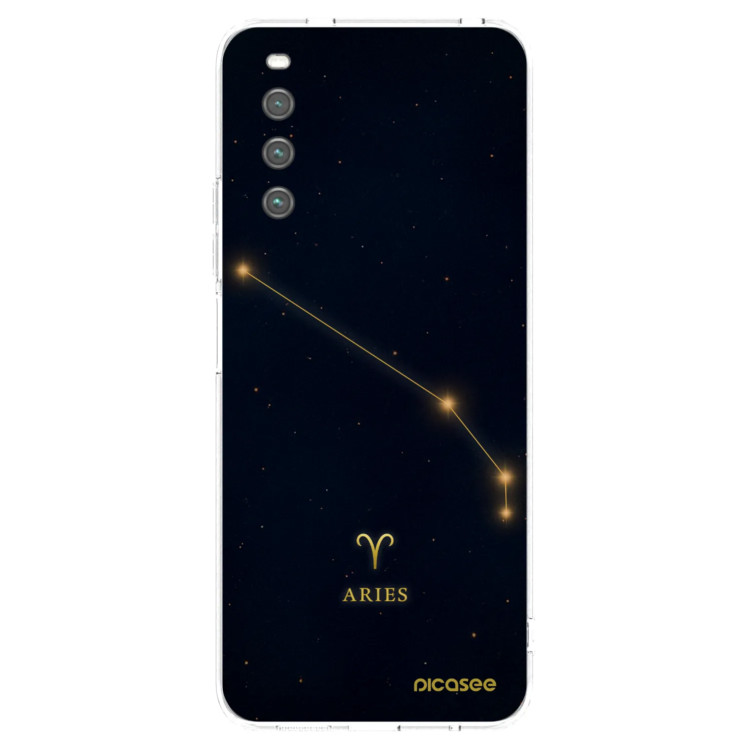 Picasee silikonska prozirna maskica za Sony Xperia 10 IV 5G - ARIES