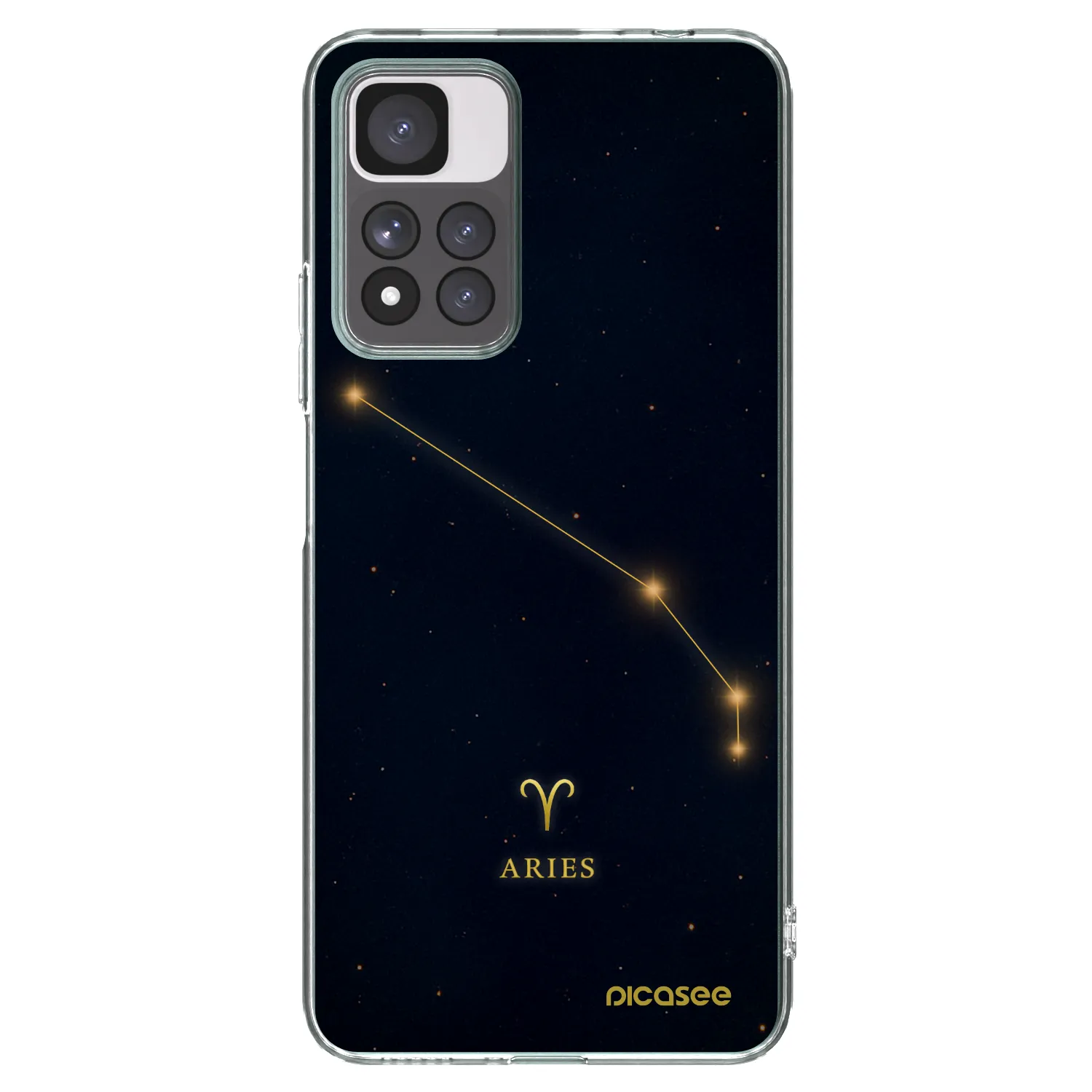 Picasee silikonska prozirna maskica za Xiaomi Redmi Note 11 Pro+ 5G - ARIES