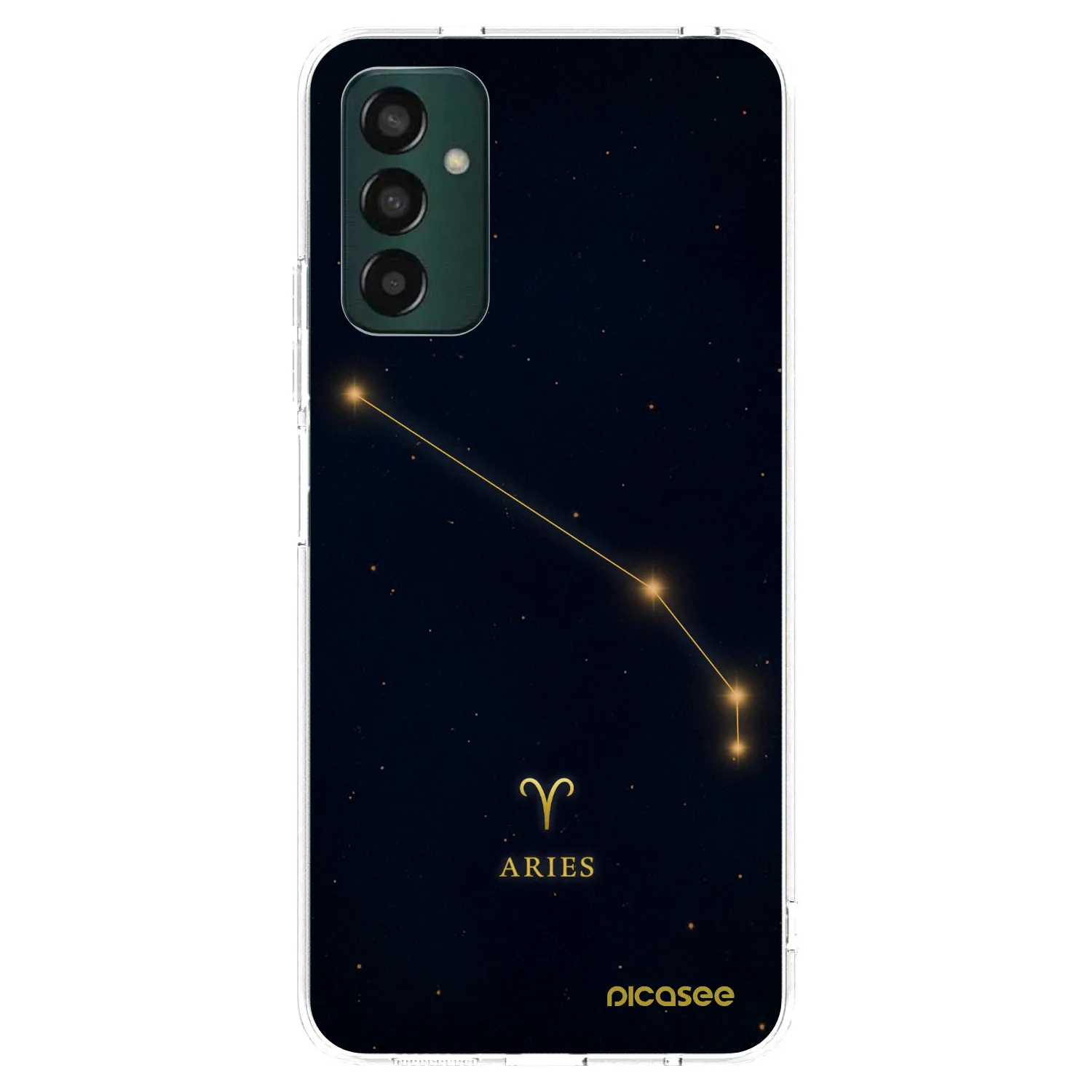 Picasee silikonska prozirna maskica za Samsung Galaxy M23 5G - ARIES