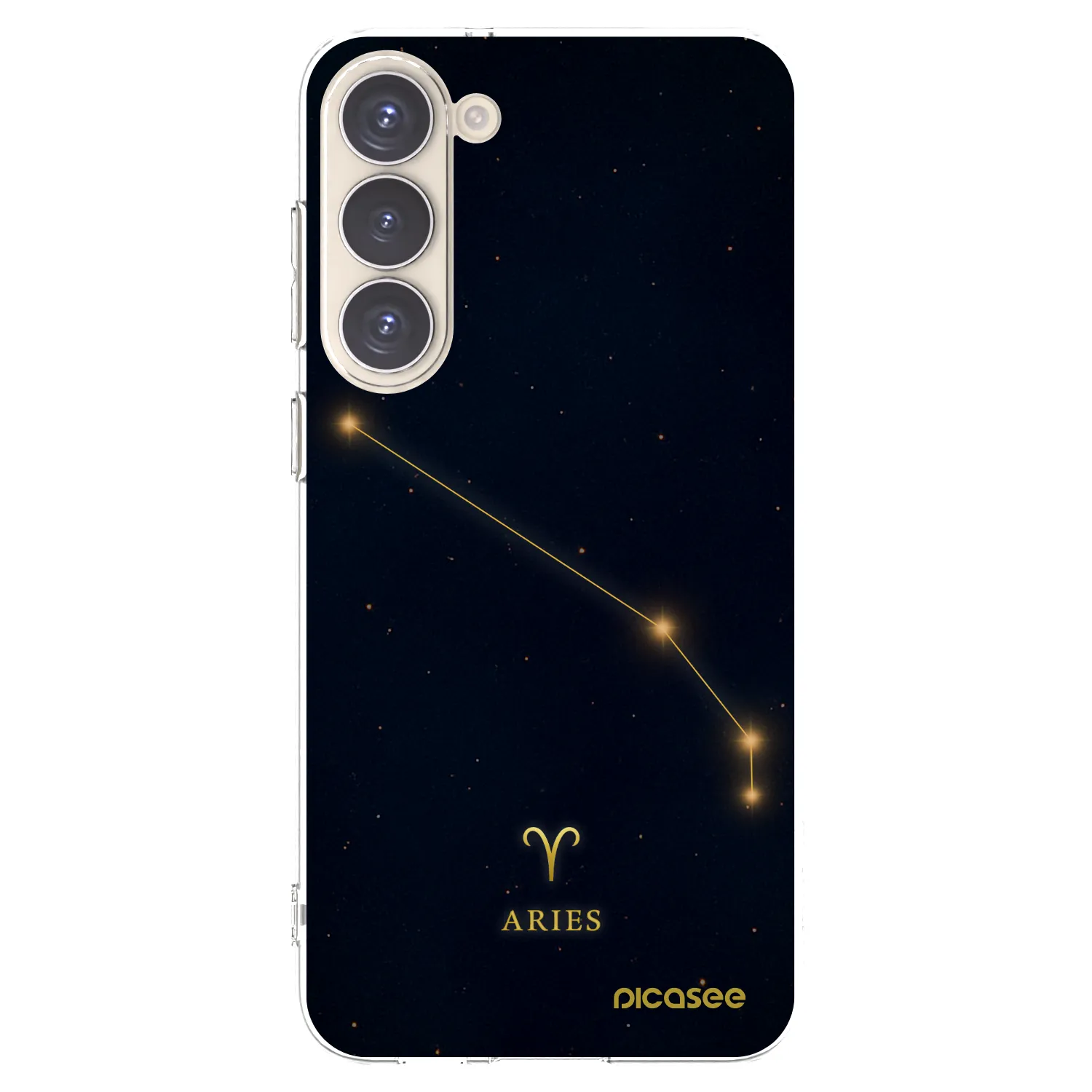 Picasee silikonska prozirna maskica za Samsung Galaxy S23+ 5G - ARIES