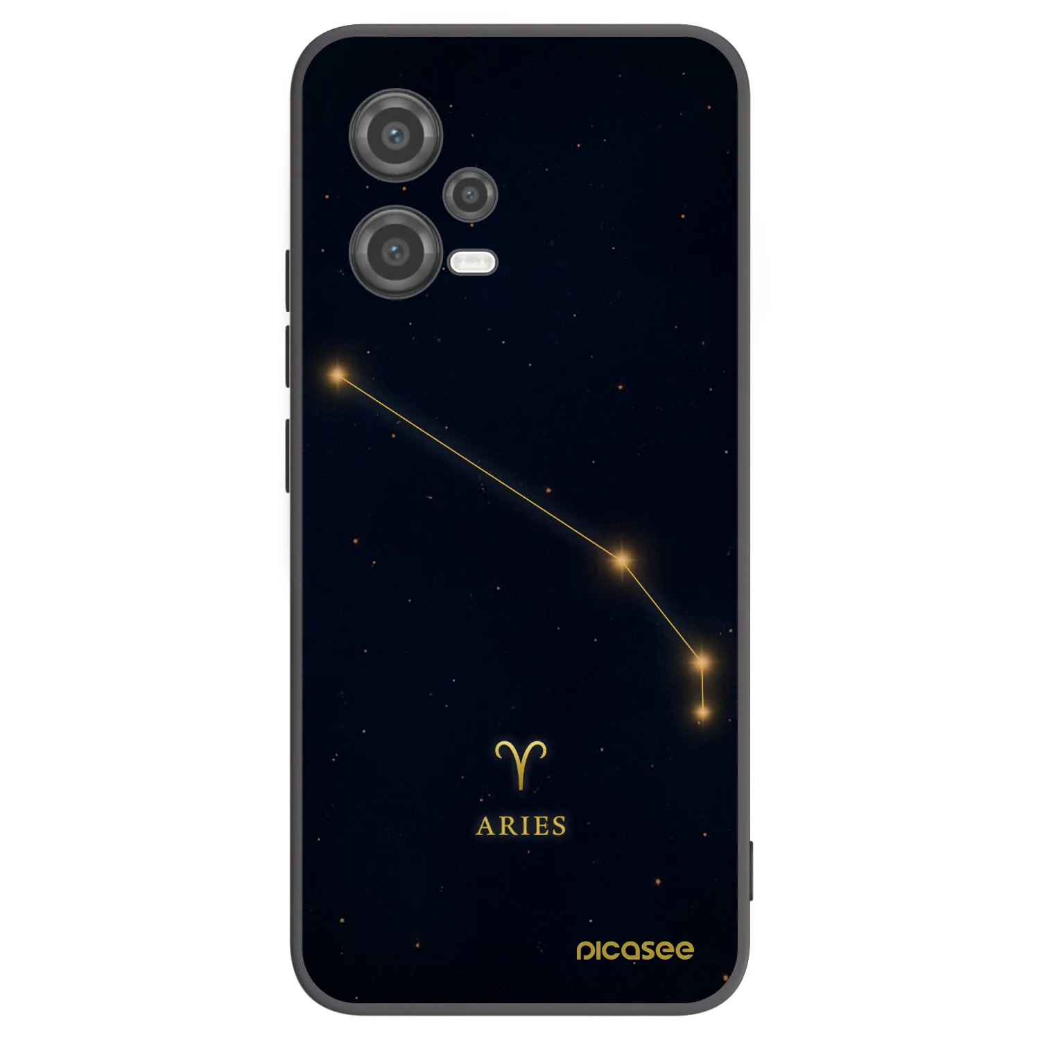 Picasee crna silikonska maskica za Xiaomi Poco X5 - ARIES