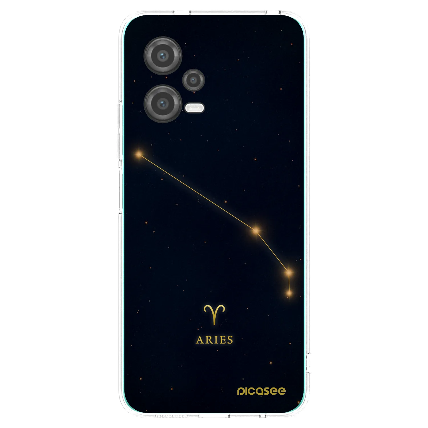 Picasee silikonska prozirna maskica za Xiaomi Poco X5 - ARIES
