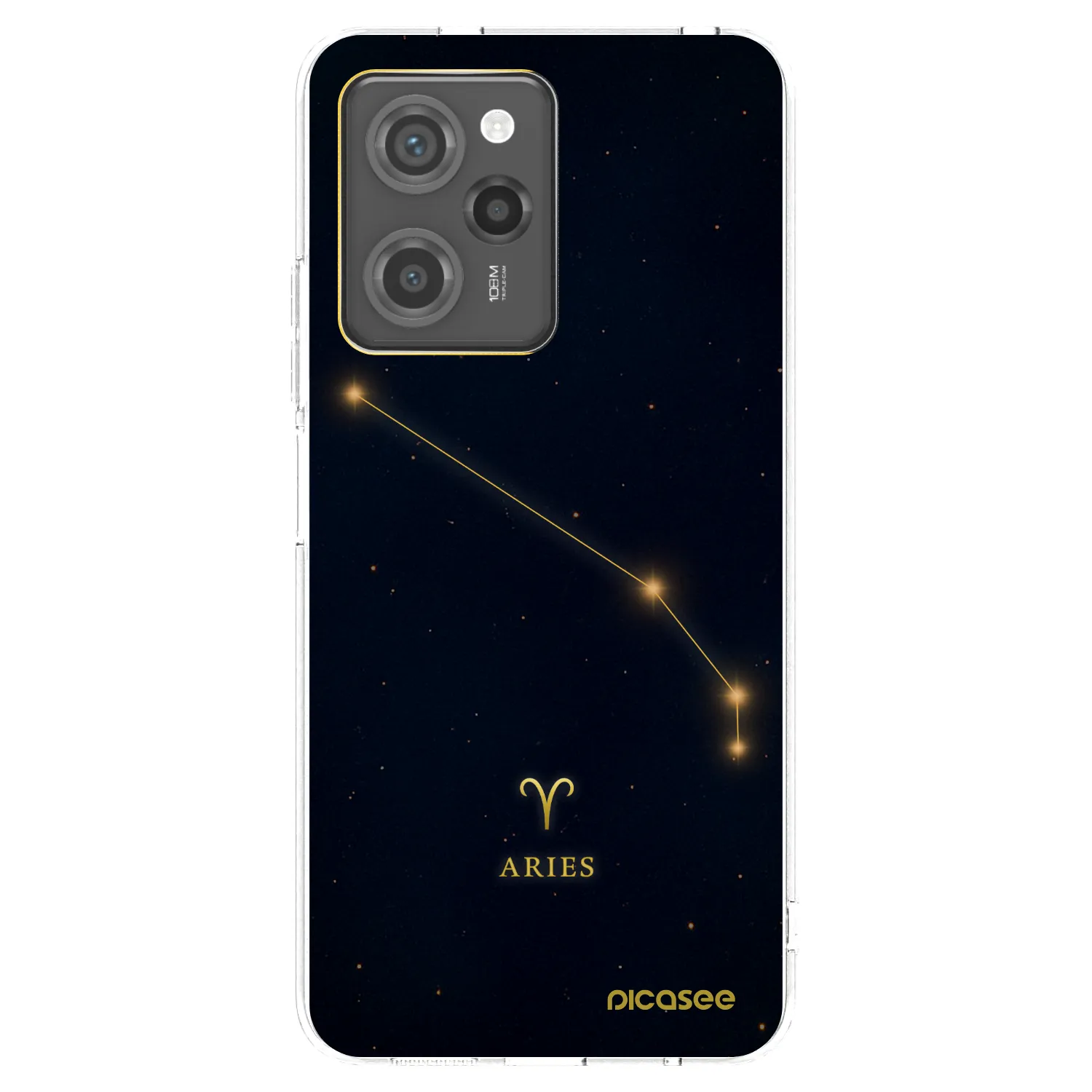 Picasee silikonska prozirna maskica za Xiaomi Poco X5 Pro - ARIES