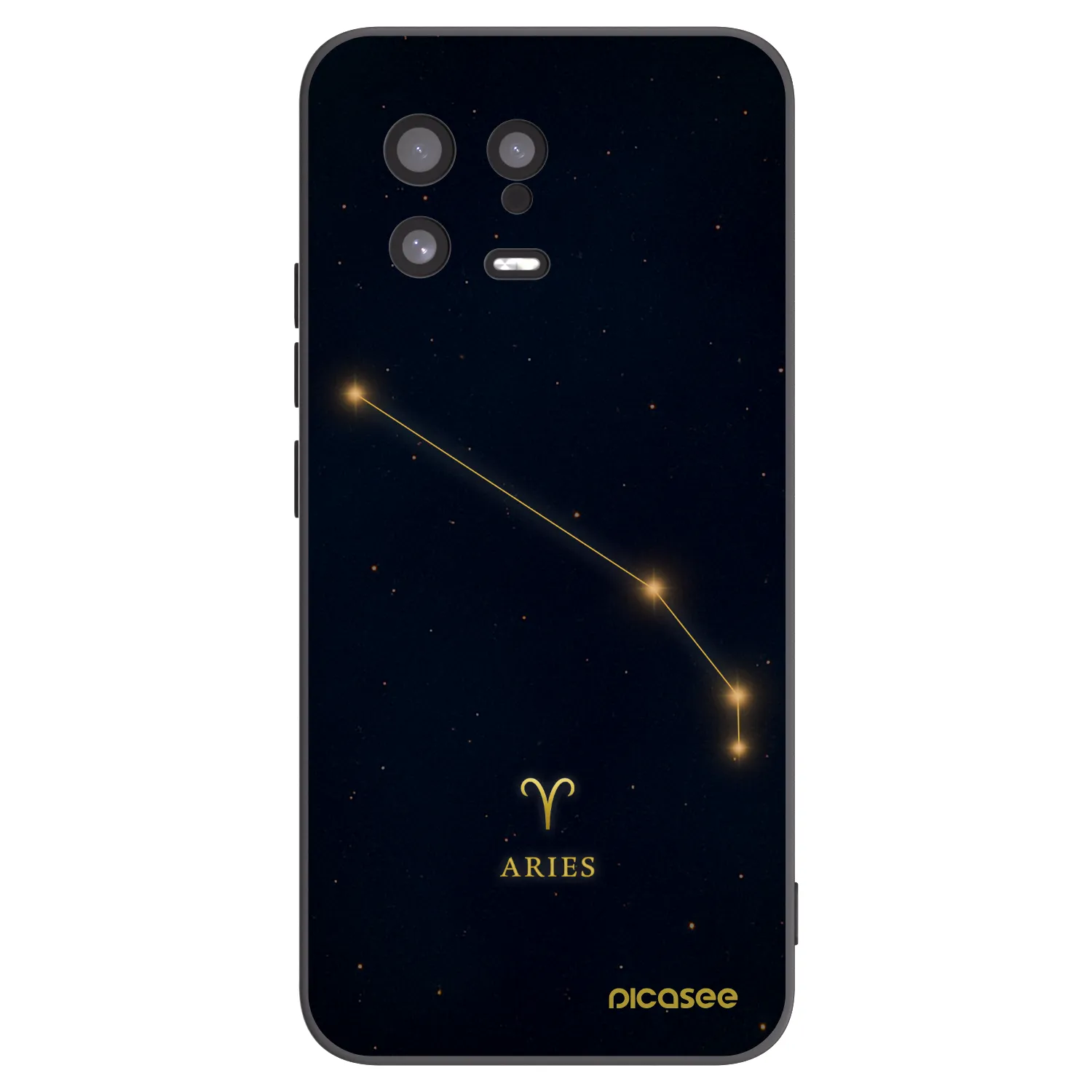 Picasee crna silikonska maskica za Xiaomi 13 - ARIES