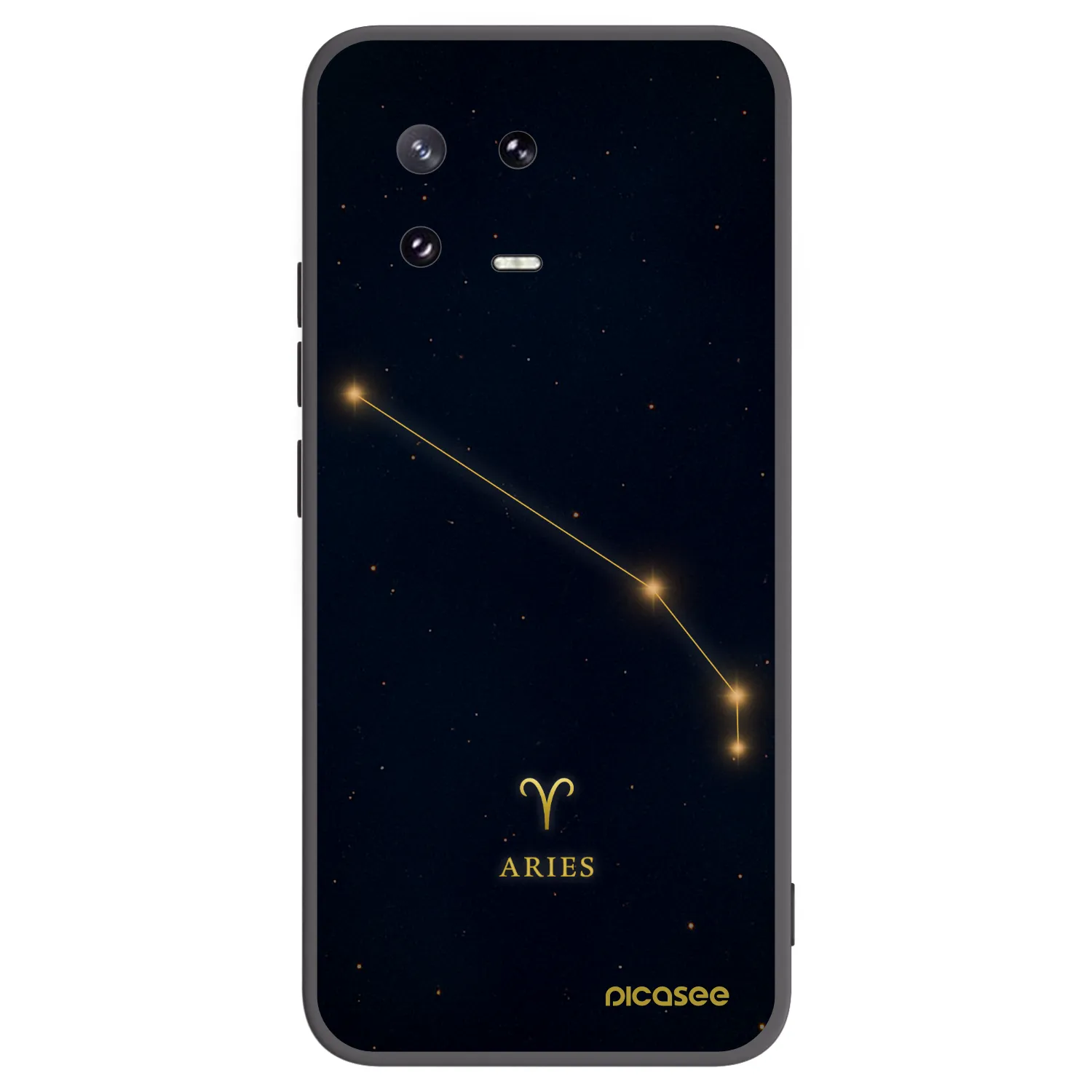 Picasee crna silikonska maskica za Xiaomi 13 Pro - ARIES