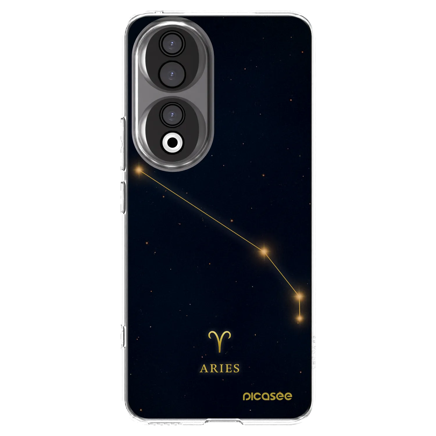 Picasee silikonska prozirna maskica za Honor 90 5G - ARIES