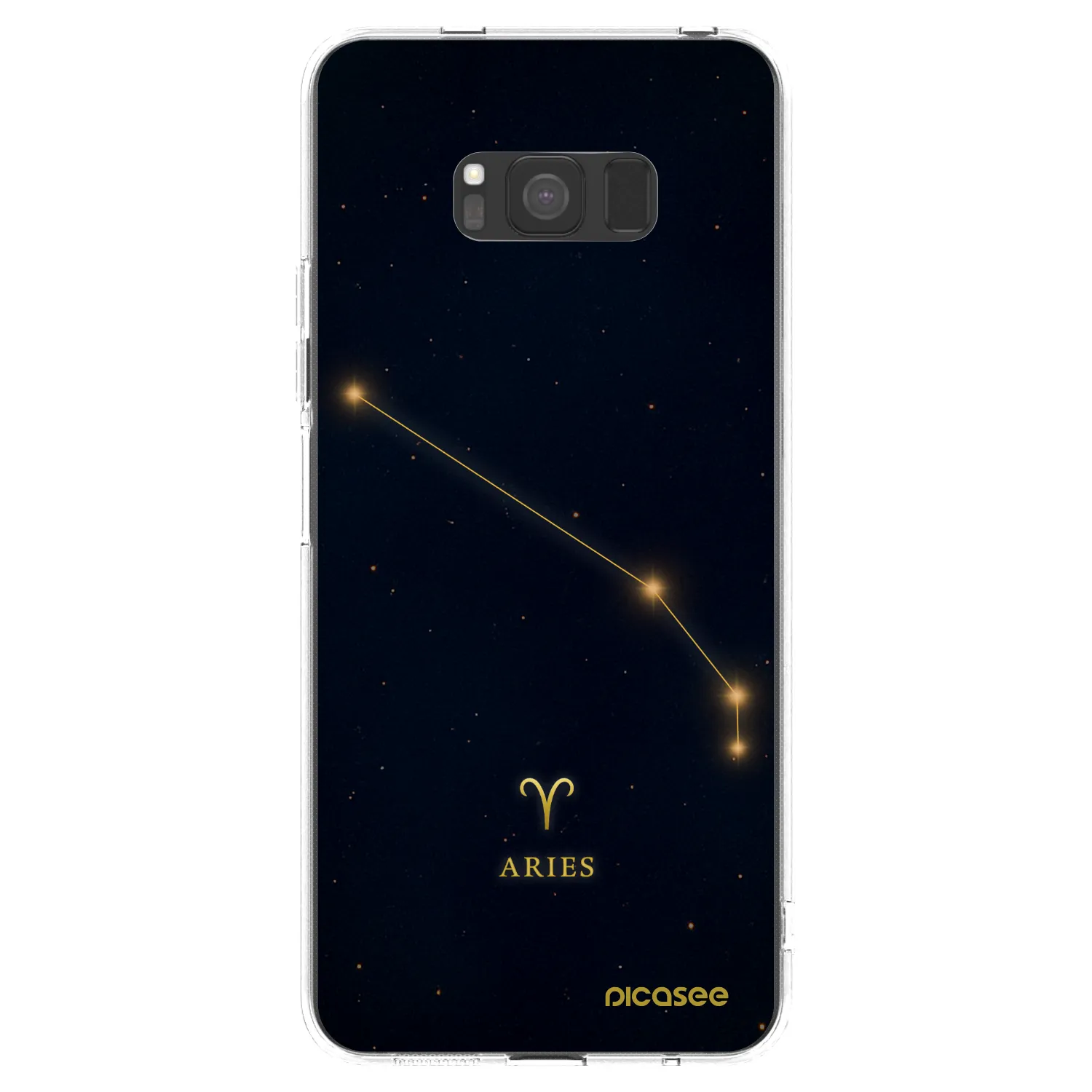 Picasee silikonska prozirna maskica za Samsung Galaxy A73 5G - ARIES