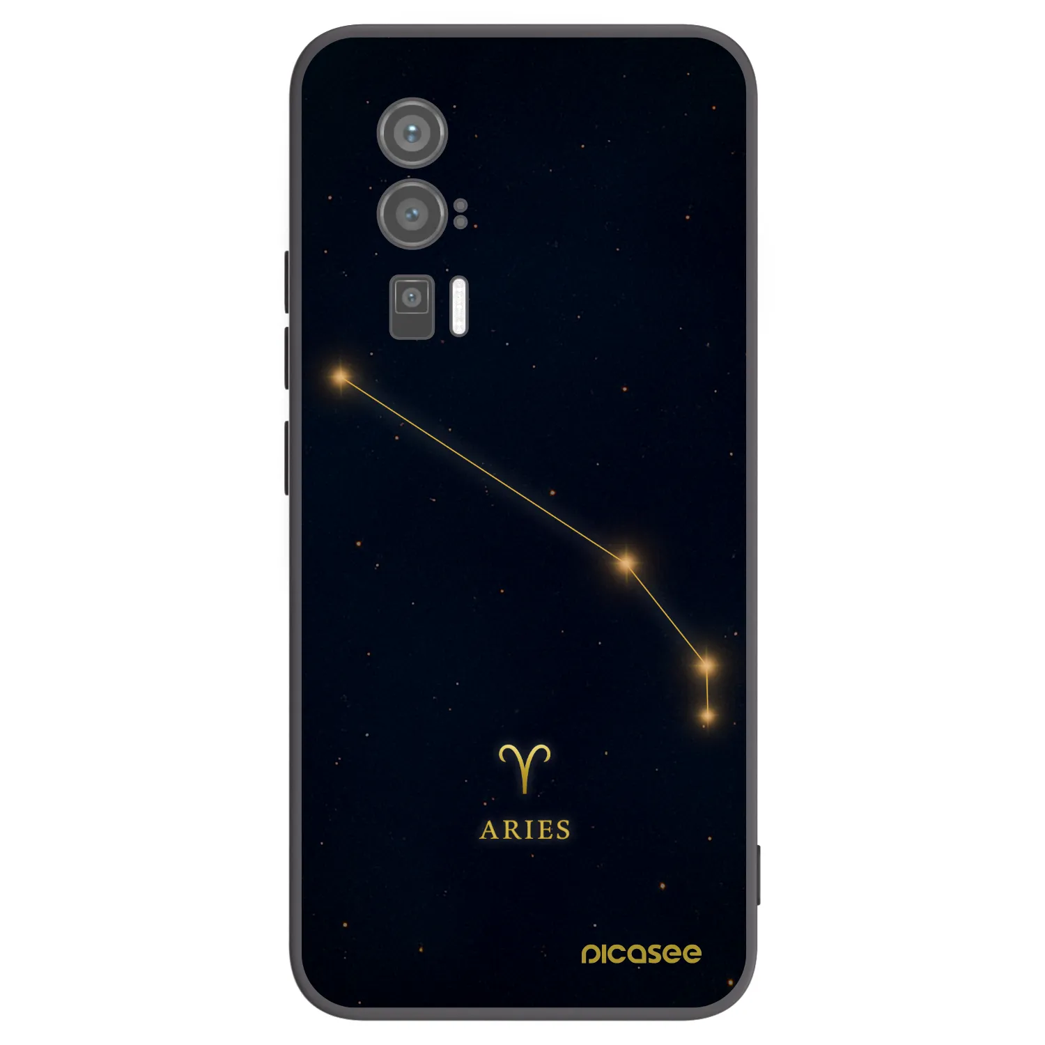Picasee crna silikonska maskica za Xiaomi Poco F5 Pro 5G - ARIES
