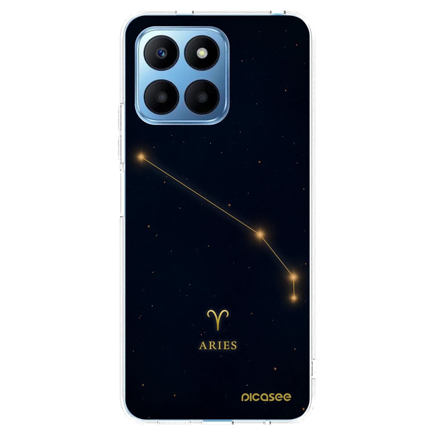 Picasee silikonska prozirna maskica za Honor 70 Lite - ARIES