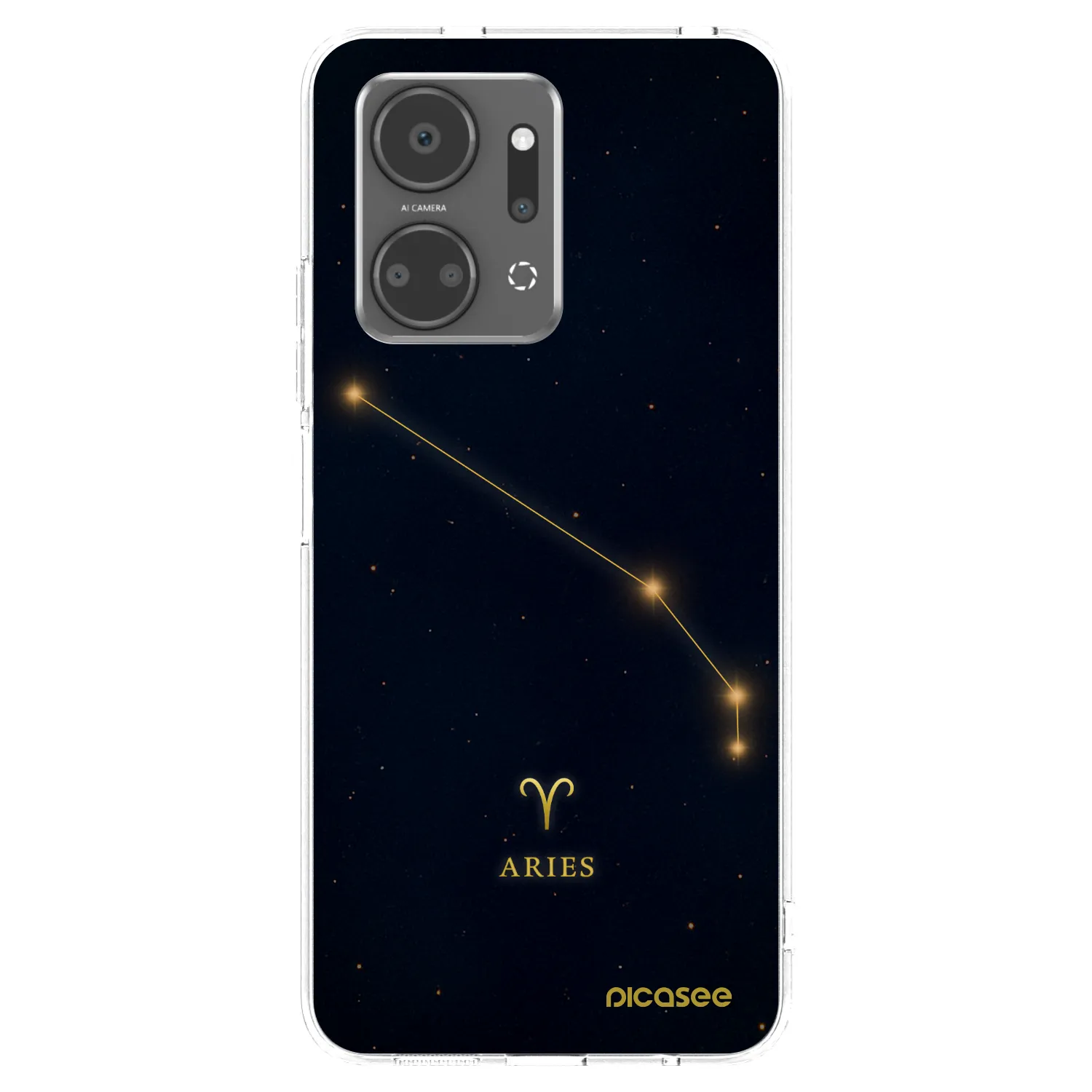 Picasee silikonska prozirna maskica za Honor X7a - ARIES