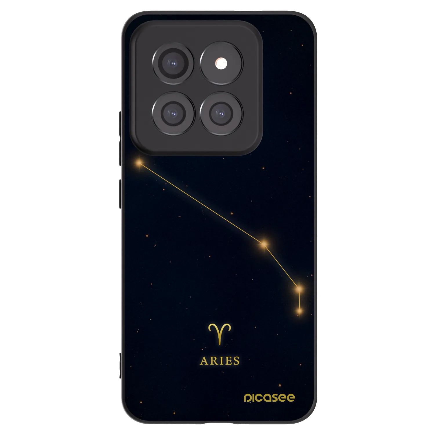 Picasee crna silikonska maskica za Xiaomi 14 Pro - ARIES