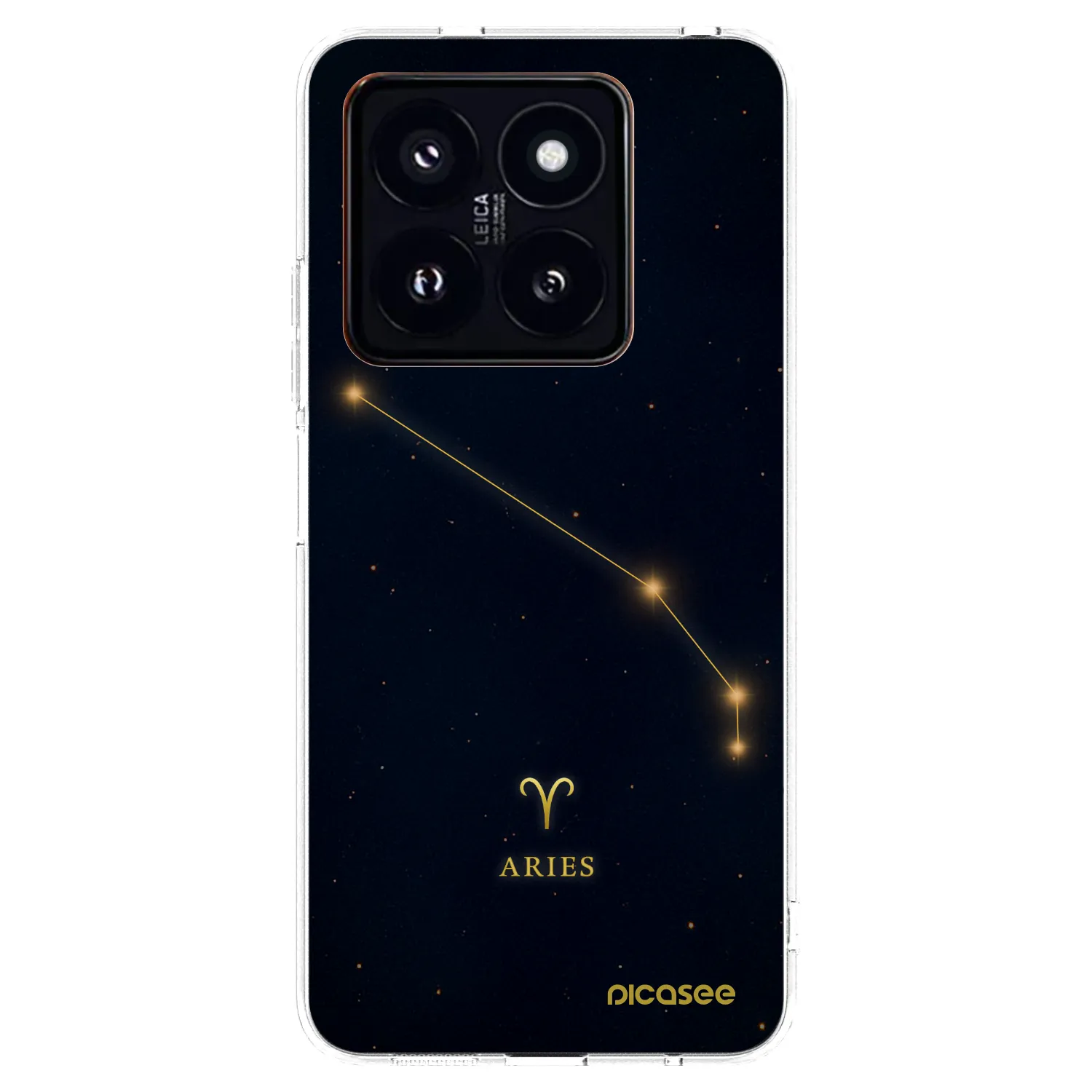 Picasee silikonska prozirna maskica za Xiaomi 14 Pro - ARIES