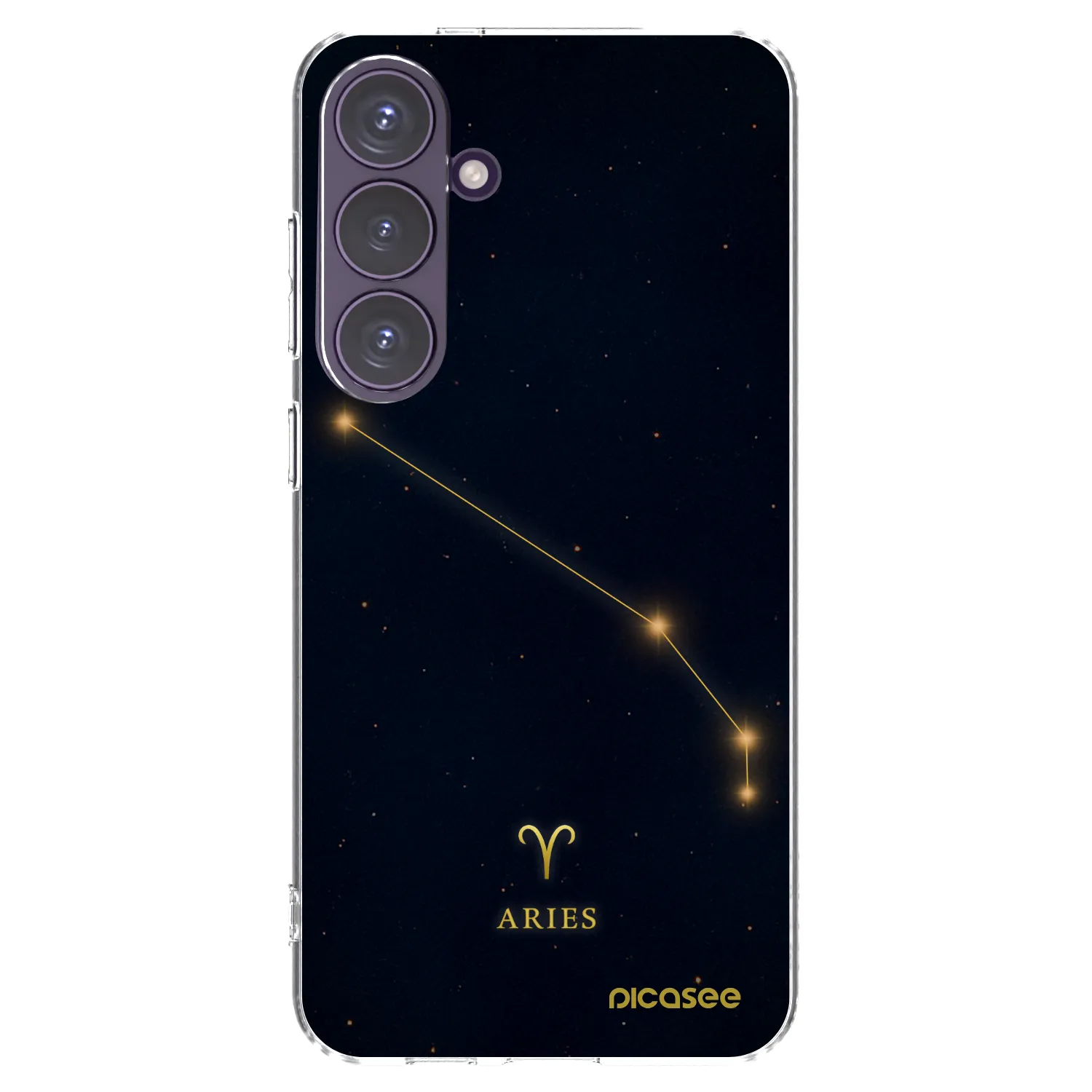 Picasee silikonska prozirna maskica za Samsung Galaxy S24+ S926B 5G - ARIES