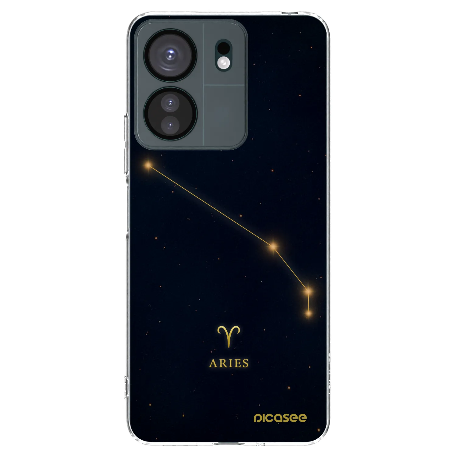 Picasee silikonska prozirna maskica za Xiaomi Redmi 13C 4G - ARIES
